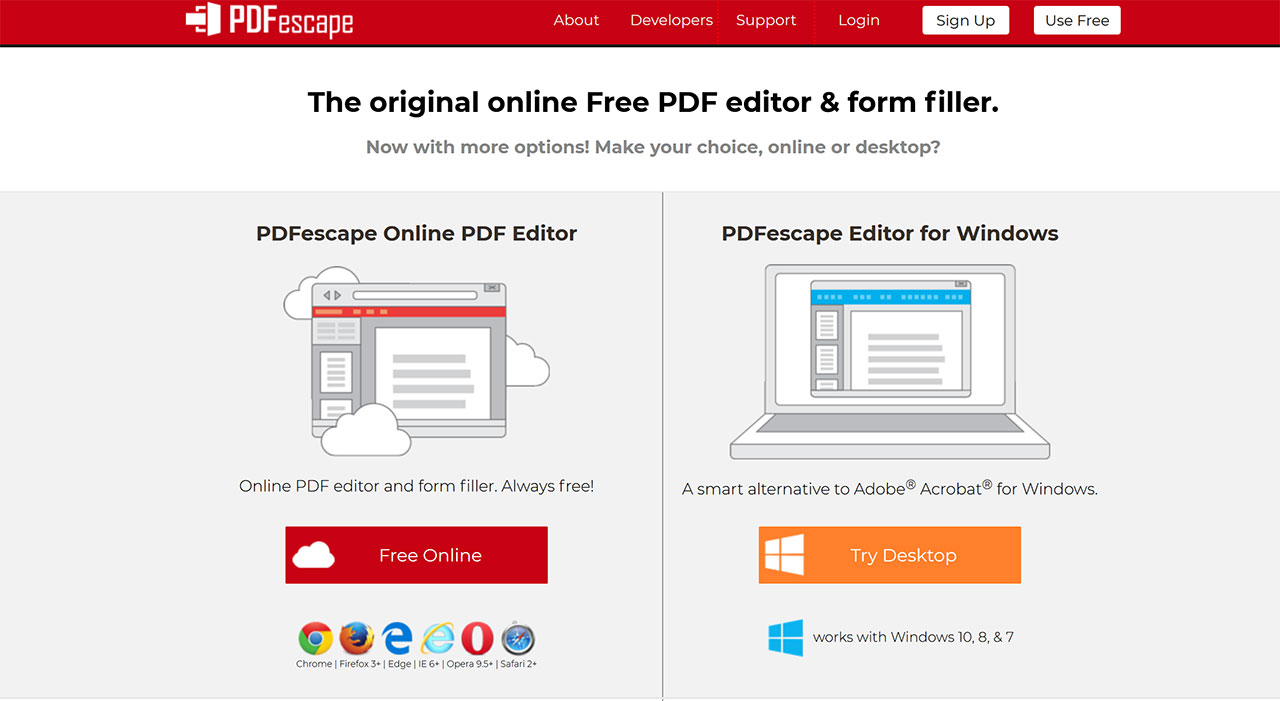 Modificare PDF Gratis: Migliori Editor PDF Del 2020: PDF Escape