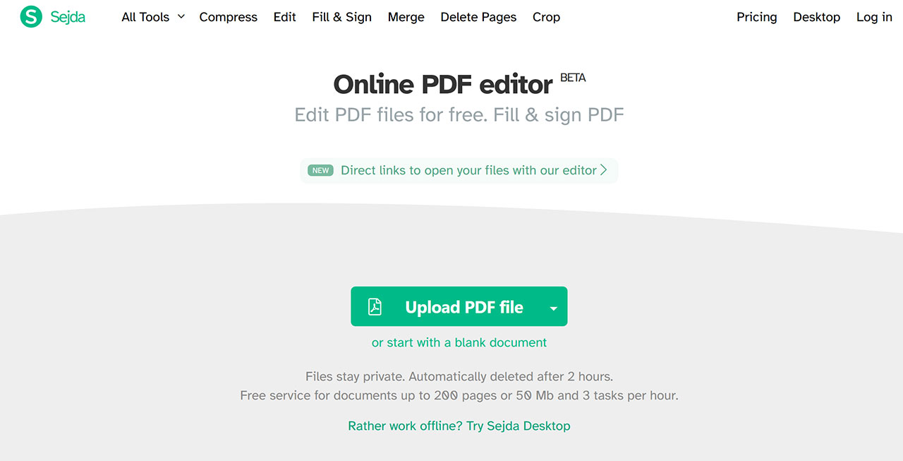 Modificare PDF Gratis: Migliori Editor PDF Del 2020: Sejda