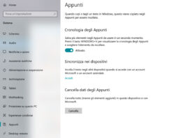 Come Abilitare La Cronologia Degli Appunti Windows e Personalizzarla